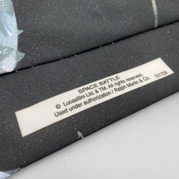 NWT‎ Ralph Marlin Star Wars SPACE BATTLE Tie May the Fourth Lucasfilm - Picture 5 of 7